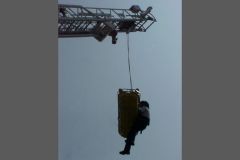 Use our optional 500 pound capacity Rope Rescue Pulley system to safely and easily perform high angle rescue operations. Use our optional 500 pound capacity Rope Rescue Pulley system to safely and easily perform high angle rescue operations.