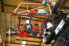 Supply a standpipe without disconnecting the nozzle on the aerial monitor with our optional 2-1/2” discharge at the ladder tip. Supply a standpipe without disconnecting the nozzle on the aerial monitor with our optional 2-1/2” discharge at the ladder tip.