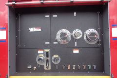F-Shield, anodized aluminum or stainless steel pump panel treatments