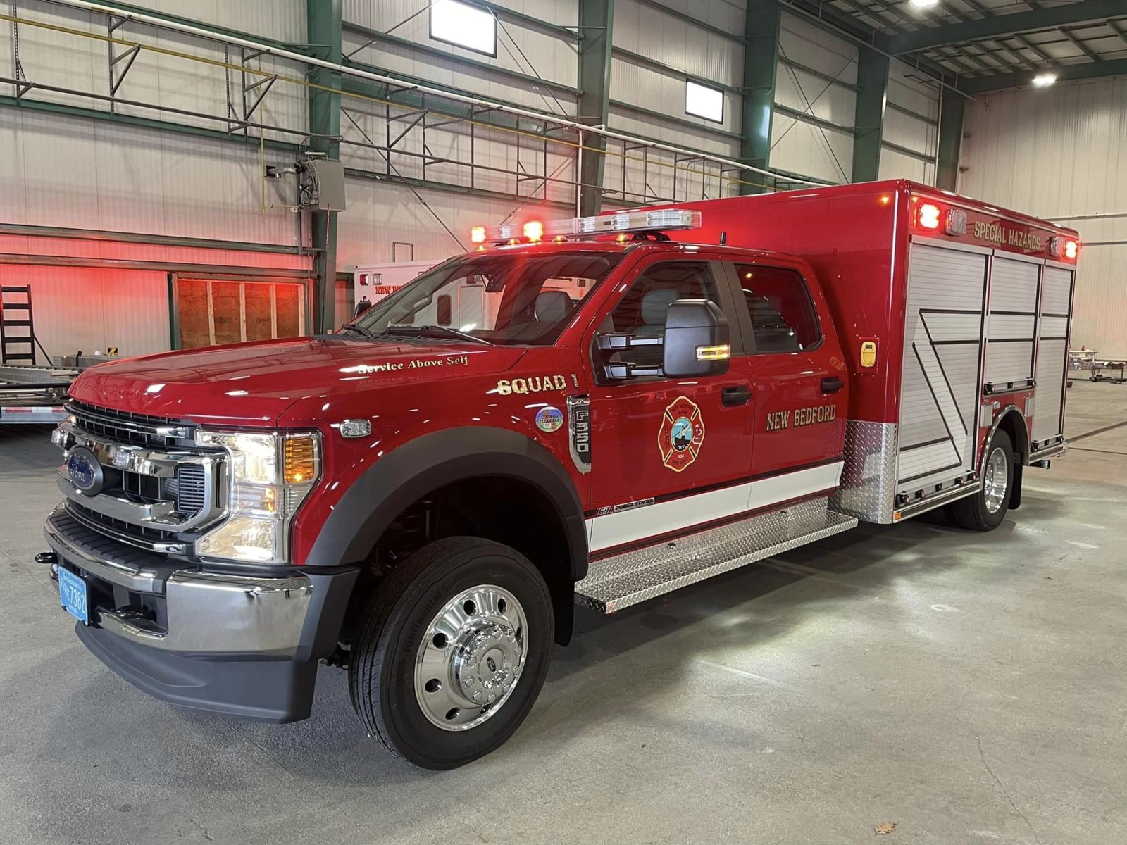 2022 Ambulance on a Ford F-550 Chassis – New England Fire Equipment &  Apparatus