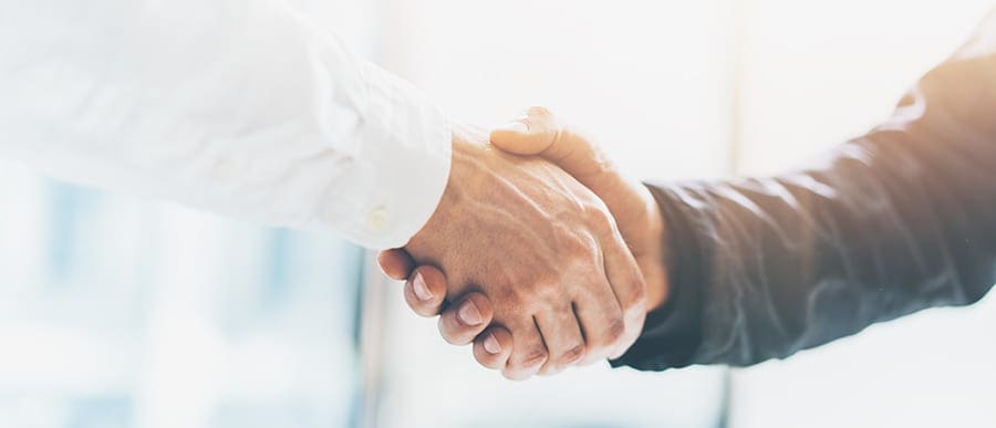 Business partnership meeting. Picture businessmans handshake. Successful businessmen handshaking after