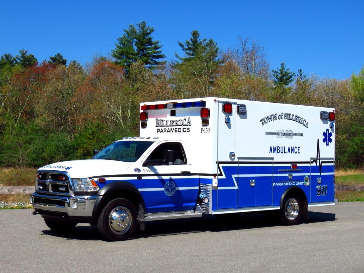 Bred vifte transfusion Beskrivende Osage Super Warrior Dodge Ram 5500 Type I Ambulance to the Town of  Billerica EMS - Bulldog Fire Apparatus