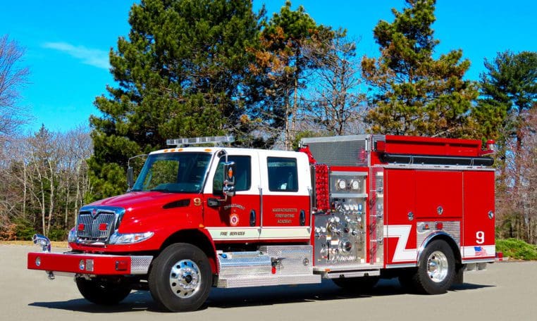 Massachusetts Fire Academy Ferrara Commercial Cab