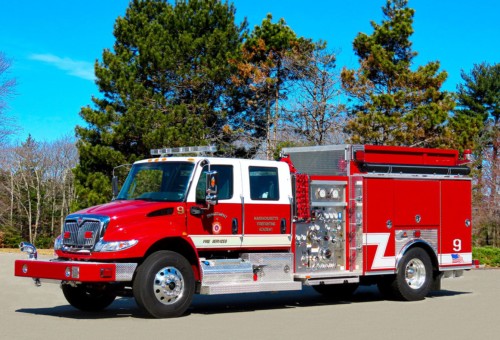 Massachusetts Fire Academy Ferrara Commercial Cab