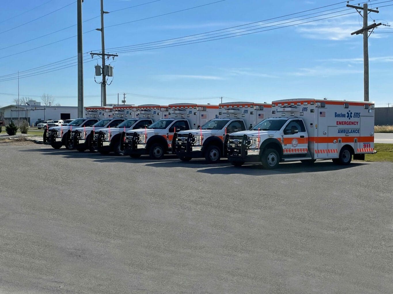 Boston EMS Braun Ambulances