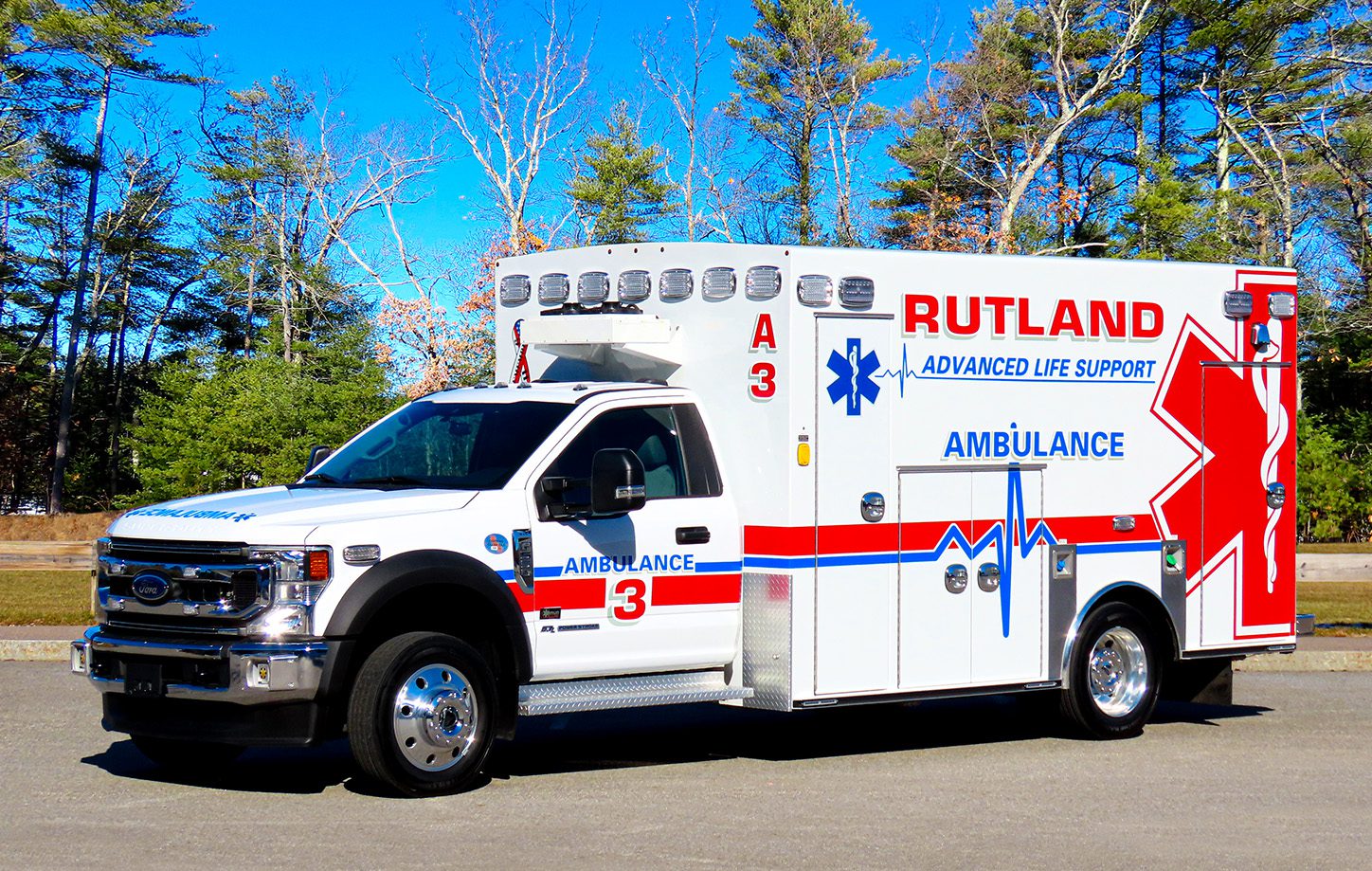Rutland MA Braun Chief XL Ambulance
