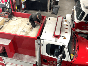 Fire Truck Water Tank Repair