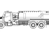 Fouts 3000 Gallon Tanker Drawing