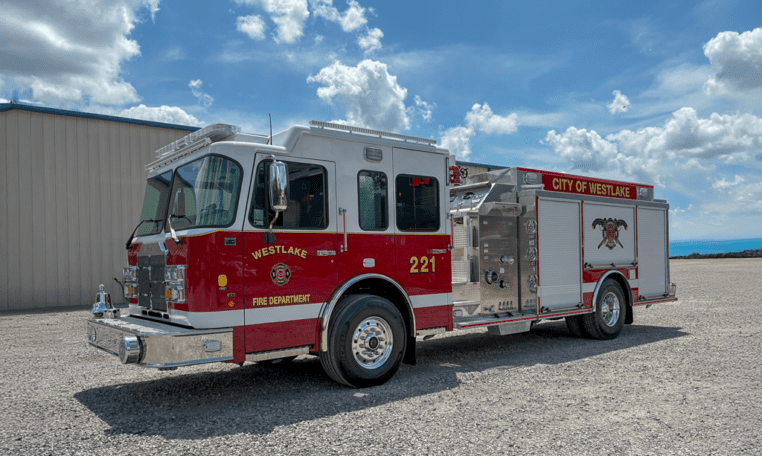 Westlake Fire Department New Pumper