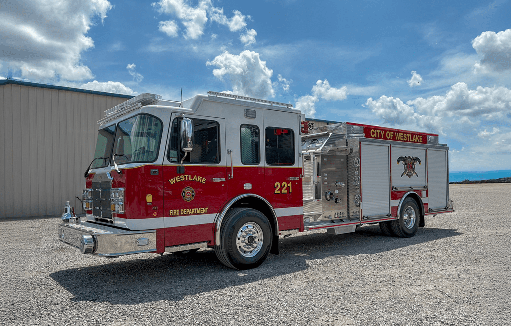 Westlake Fire Department New Pumper